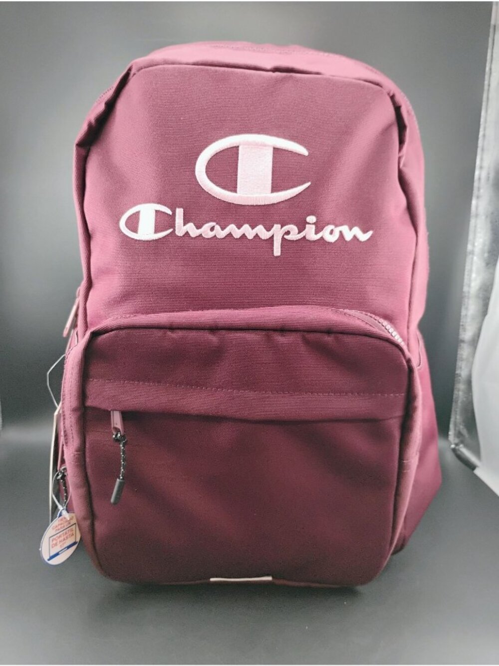 Champion Burgundy Backpack For Laptop & Daily Use